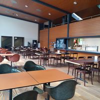 Indoor seating at Jugendherberge (Youth Hostel) in Bern