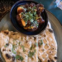 Side flatbread  at Vintro Lounge in Blackpool