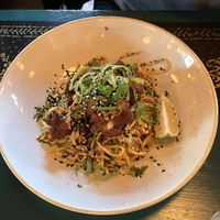 Bang bang cauli noodles  at Vintro Lounge in Blackpool