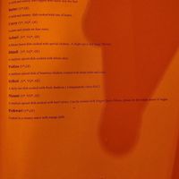 Menu - curries 2 at Kadir's Indian in Portsmouth