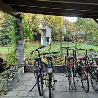 Bike parking at B&B Dageraad in Bocholt