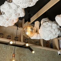 their roof was cute  at Veganer  in Sarajevo