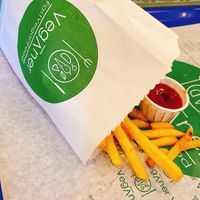 Las french fries   at Veganer  in Sarajevo