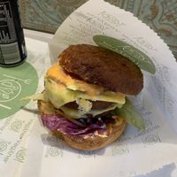 Double Cheeseburger 🍔   at Veganer  in Sarajevo