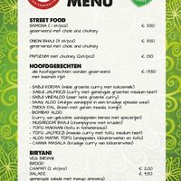 Vegan Menu march 2024 at Spices in Groningen