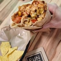 Burrito au tofu at Runder Store in Sion