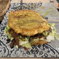 Patacón Vegano  at Mango Con Sal - Tarragona in Tarragona