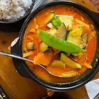 Süsskartoffel Curr  at Banôi in Freiburg