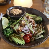 ricebowl with tofu  at Banôi in Freiburg