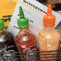 All sauces are vegan  at Banôi in Freiburg