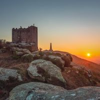 Outside  at Carn Brea Castle Restaurant in Redruth