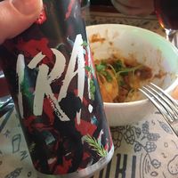 Papas bravas maridadas con IRA de Granizo #Veganuary at Enki in Valdivia