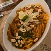 Pad thai at Enki in Valdivia