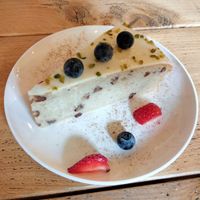 Vegan bananacake at Coffee Break in Groningen