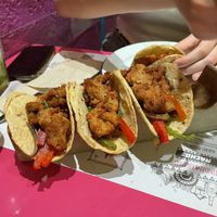 Vegan tacos  at Anormal in Castelldefels