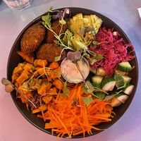 Buddha Bowl  at Elixir Cafe in New Plymouth