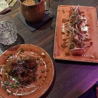 Wontons en watermeloen  at Mr Smith's Loft in Groningen