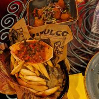 Bread sticks, baked cauliflower at Mr Smith's Loft in Groningen