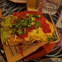 Nachos with vegan cheese at Mr Smith's Loft in Groningen