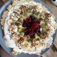 The Breakfast Pizza   at P-Cafe in Gottingen