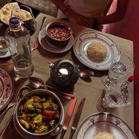 Main dishes at Curcuma in Brescia