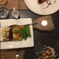 Main meal  at La Rock in Nottingham