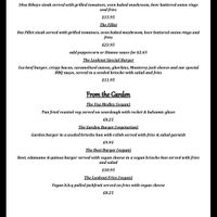 Wish I'd chosen the beet burger.  Vegan fries well overpriced for what they were** at Lookout on the Pier in Scarborough