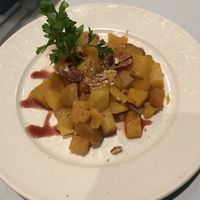 Roasted beets without the feta - a bit underwhelming  at Galyns in Bar Harbor