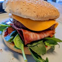 Beyond Burger at Little Nolla Cafe in Nollamara