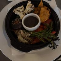 Mixed vegetables   at Nobu in Burswood
