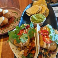 Fish tacos at Hyde Park Hotel in North Perth