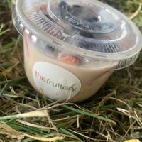 Overnight oats  at The Fruitory in Loughborough