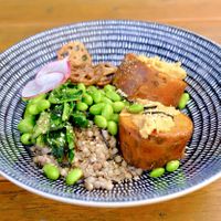Sweet potato buckwheat bowl at The Little Pantry in Subiaco