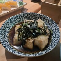 Adedashi tofu at Kaze Bento in Mount Lawley