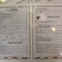 Menu at The Sage Village in Campbelltown
