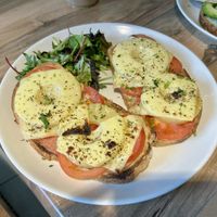The Aussie Melt (Ham, Pineapple, Cheese)  at The Sage Village in Campbelltown