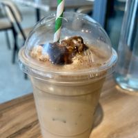 Iced coffee (with vegan ice cream)   at The Sage Village in Campbelltown