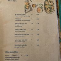 „chao“ (= vegetarisch) at Xin Chào Vietnamese Cuisine in Vienna