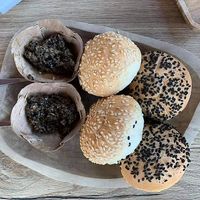 Bread with dips at Paviljoen in Ommen