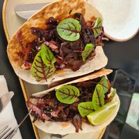 tacos at Holy Cow Lounge in Edinburgh