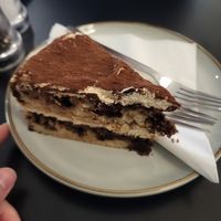 tiramisu at Holy Cow Lounge in Edinburgh