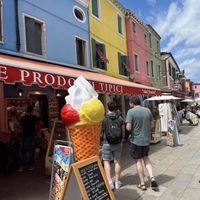 The shop  at Dai Fradei in Venice