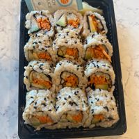 Vegan sushi w/ brown rice- made to order-fresh ingredients  at Earth Fare in Charleston