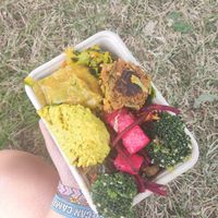 Mixed box at Mel Tropical Kitchen - Euston Rd in North London