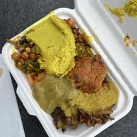 Tropical salad box   at Mel Tropical Kitchen - Euston Rd in North London