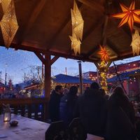 Christmas theme at Frau Gerolds Garten in Zurich