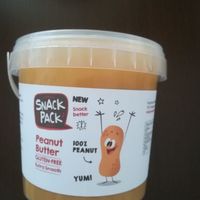 Smooth peanut butter - great value for money at Bio-Barát Biobolt in Budapest