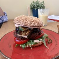 Wavegan burger   at Wavegan in Gdansk