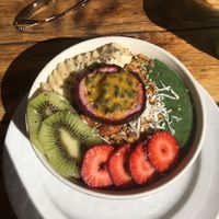 Green bowl 😍 at Heart and Soul Organic Chai Cafe in Cronulla