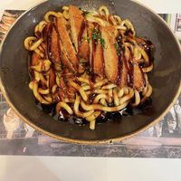 Vegan corral udon  at UDON in Logrono